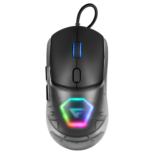Mouse Gamer Game Factor MOG530, Alambrico, RGB, Pixart 3327, 12000 dpi, Negro