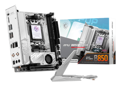 Tarjeta Madre MSI B850I Edge Ti WiFi Socket AM5, 2 DDR5-SDRAM, WiFi, Mini-itx