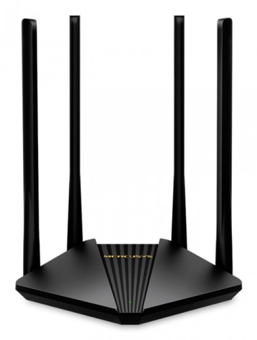 Ruteador Inalambrico Mercusys AC1200, 4 Antenas, Doble Banda, Wi-fi 5, Negro