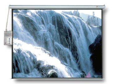 Pantalla Proyección Multimedia Screens MSE-178 177.8 cm (70"), Motorizado, Blanco