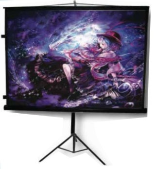 Pantalla Proyeccion Multimedia Screens MST-178 177.8 cm (70"), Manual, Negro, Blanco