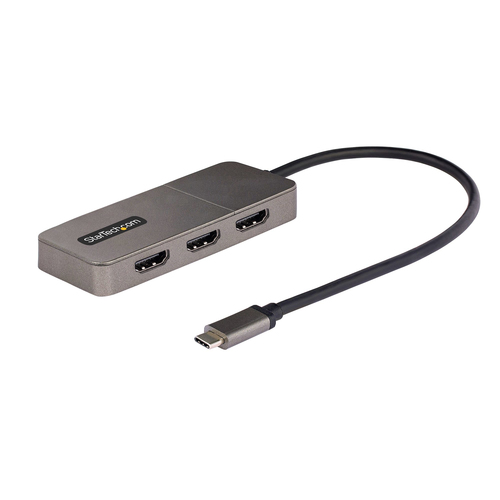 Adaptador Video Startech.com USB Tipo C a HDMI, Gris