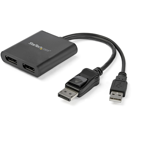 Divisor de Video Startech.com Displayport, 2puertos, 3840 x 2160 Pixeles