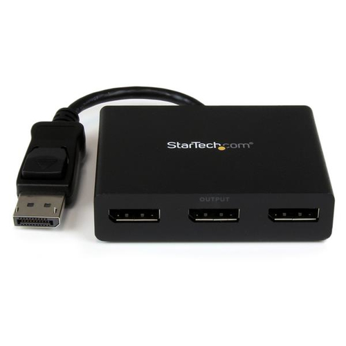 Divisor de Video Startech.com Displayport, 3puertos