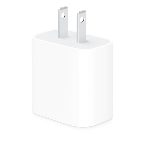 Cargador Apple Adaptador de Corriente USB-C de 20 W Universal, Interior, 1USB-C, Carga Rápida, 20 W, Blanco