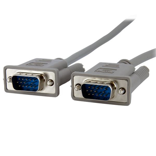 Cable VGA Startech.com 1.8 m, Macho, Macho, Gris