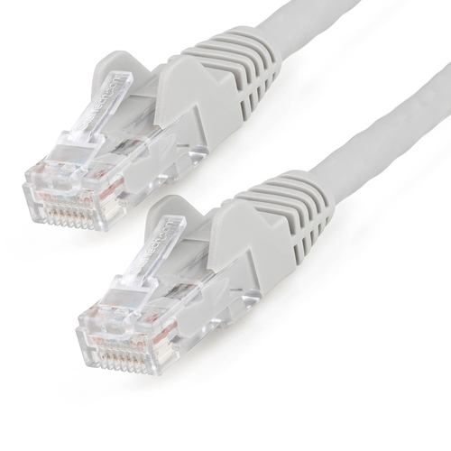 Patchcord Startech.com N6LPATCH50CMGR Cat6, 0.5 m, U/UTP (UTP), Gris