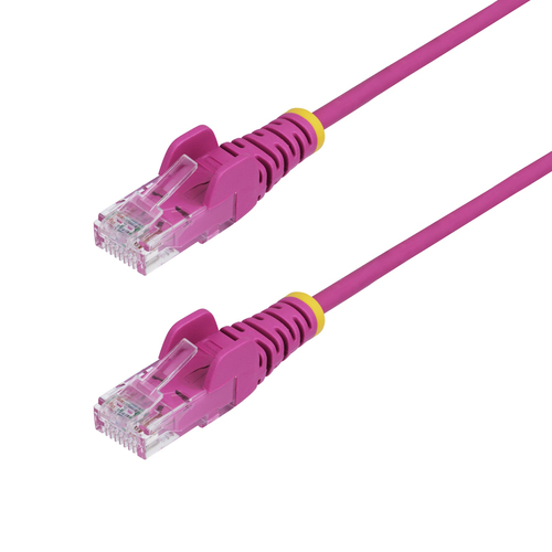Patchcord Startech.com Cat6, 0.5 m, U/UTP (UTP), Rosa