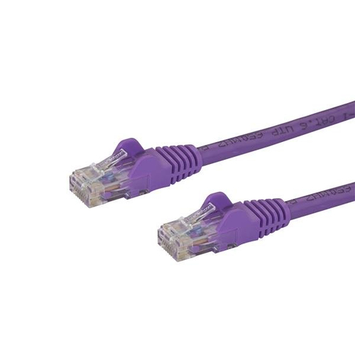 Patchcord Startech.com Cat6, 1 m, U/UTP (UTP), Púrpura