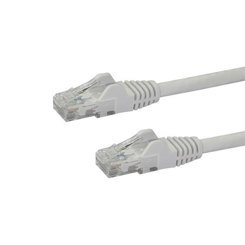 Patchord Startech.com Cat6, 2 m, U/UTP (UTP), Blanco