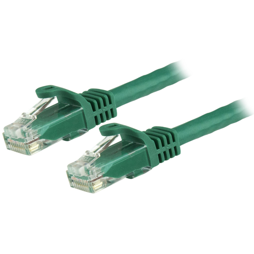 Patchcord Startech.com Cat6, 3 m, U/UTP (UTP), Verde