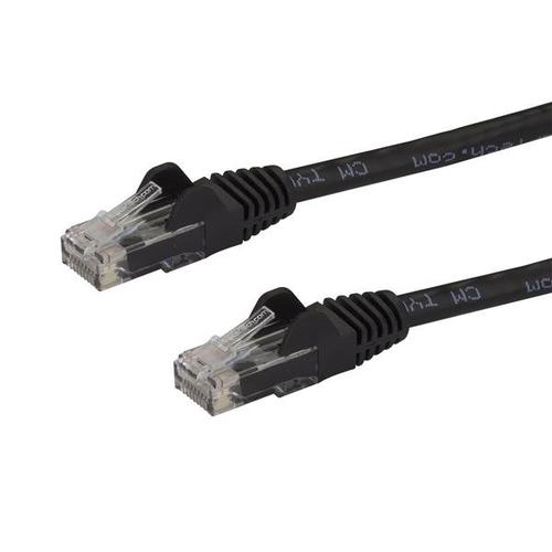 Patchcord Startech.com Cat6, 3 m, U/UTP (UTP), Negro
