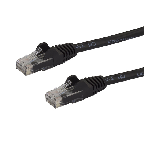 Patchcord Startech.com Cat6, 4.3 m, U/UTP (UTP), Negro