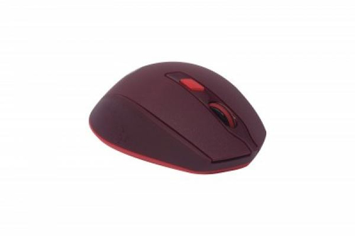 Ratón Naceb Technology NA-0119 Rf Inalámbrico, Resolución 1600 dpi, Mano Derecha, Color Rojo, Alcance 10 m, Bateia Aa