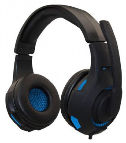 Audífonos Naceb Technology NA-0304A Diadema, Alámbrico, Negro, Azul
