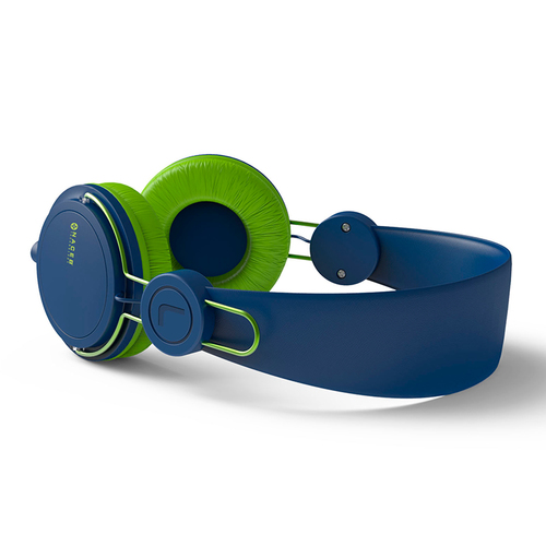 Audífonos Naceb Technology NA-0313A Diadema, Alámbrico, 3.5 mm, Azul, Verde