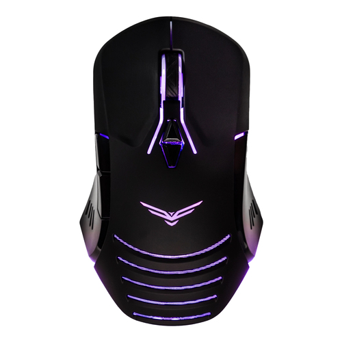 Mouse Naceb Technology NA-0964 óptico, 7 Botones, 7200 dpi, USB Tipo A, Negro