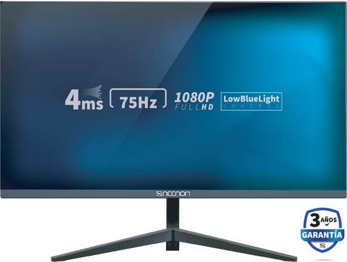 Monitor Necnon NMO-22F7 21.5", Full HD, VA, 75 Hz, 4 ms, Negro