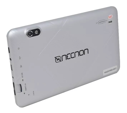 Tablet Necnon M002Q-2 7", 1.8 GHz, 2 GB, 16 GB, Android 10, Platino