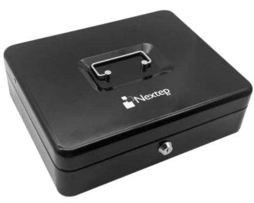Cajón de Dinero Nextep NE-161B, Negro, 250 mm, 180 mm, 85 mm