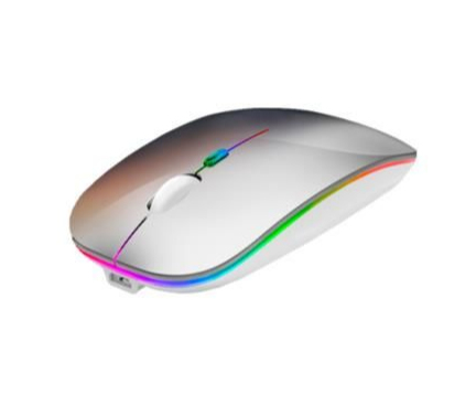 Mouse Nextep NE-412P 1600 dpi, Rf Inalámbrico, 10 m, Platino