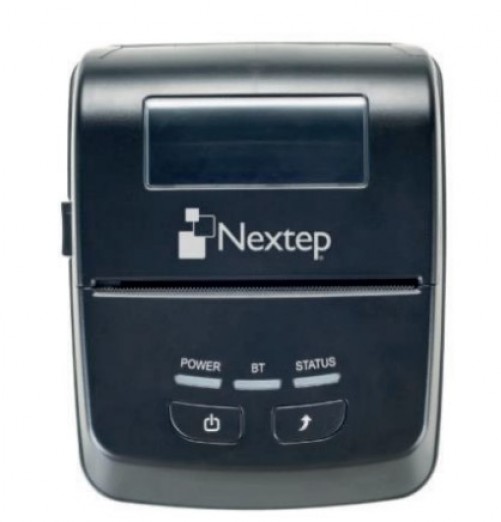 Mini Printer Nextep NE-512B Termica, 70 mm/seg, Inalambrico y Cable, USB, Color Negro