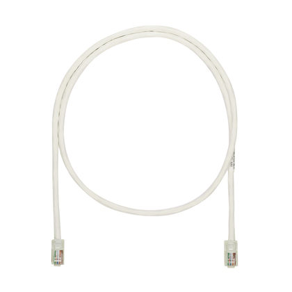 Cable de Red Panduit Netkey NK5EPC3Y, 1 Metro, Cat5e, UTP, RJ-45, Blanco