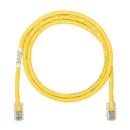 Patchcord Panduit NK5EPC5YLY Cat5e, 1.52 m, U/UTP (UTP), Amarillo