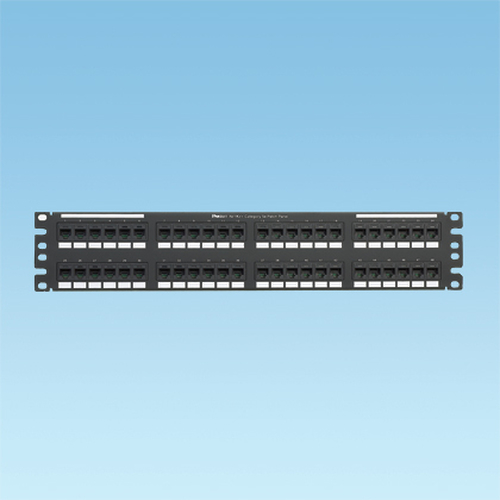 Panel de Parcheo Panduit 48-port , Netkey, Category 5E, Patch Panel 48 Puertos, RJ-45, Montaje en Bastidor, Capacidad del Rack 2U