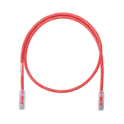 Patchcord Panduit NK6PC5RDY Cat6, 1.5 m, U/UTP (UTP), Rojo
