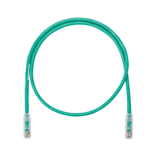 Patchcord Panduit NK6PC7GRY Cat6, 2.1 m, U/UTP (UTP), Verde
