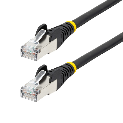 Patchcord Startech.com NLBK-100F-6A-PATCH Cat6A, 30.5 m, S/FTP (s-STP), Negro
