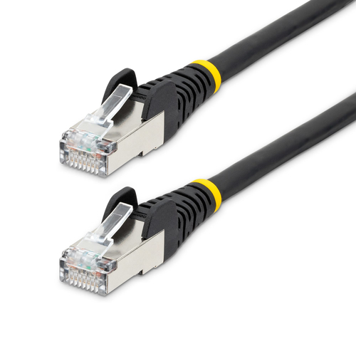 Patchcord Startech.com Cat6A, 3 m, S/FTP (s-STP), Negro