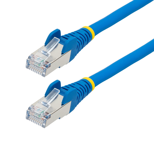 Patchcord Startech.com NLBL-1F-CAT6A-PATCH Cat6A, 0.305 m, S/FTP (s-STP), Azul