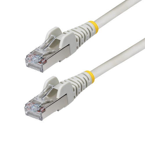 Patchcord Startech.com NLGR-6IN-CAT6A-PATCH Cat6A, 0.2 m, S/FTP (s-STP), Gris