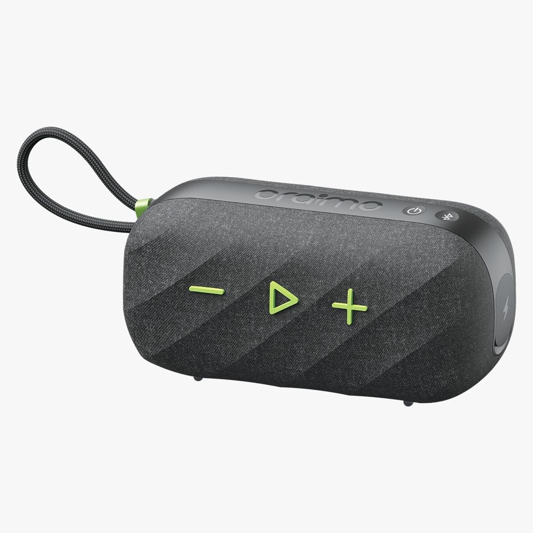 Bocina Inalambrica Oraimo Spacebox Active OBS-680, 25W, Resistente al Agua, Hasta 14 Horas , Negro