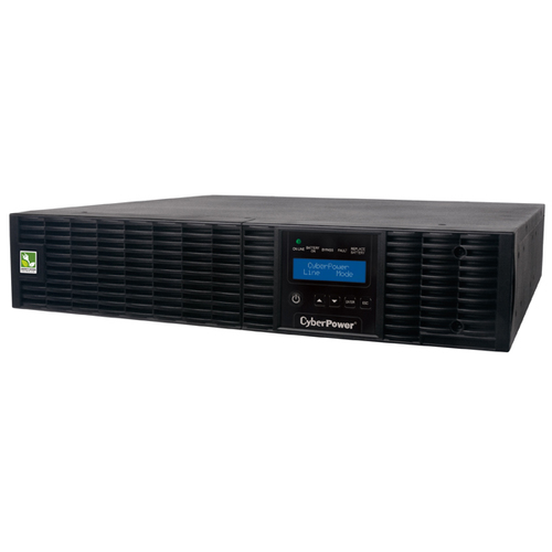 No Break Cyberpower OL3000RTXL2U 3 kVA / 2700 W, Entrada 125 V, 7 Salidas AC, Negro
