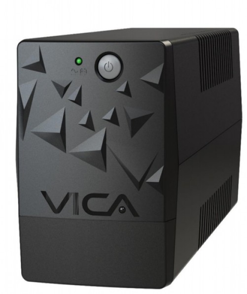 No Break Vica Optima 2000 2 kVA / 1200 W, Entrada 240 V, Salida 240 V, 50/60 Hz, Compacto, con Indicadores LED, Color Negro
