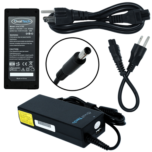 Inversor de Corriente Ovaltech OTAC-E76D 19.5 V, 3.34 A, 65 W, para Dell