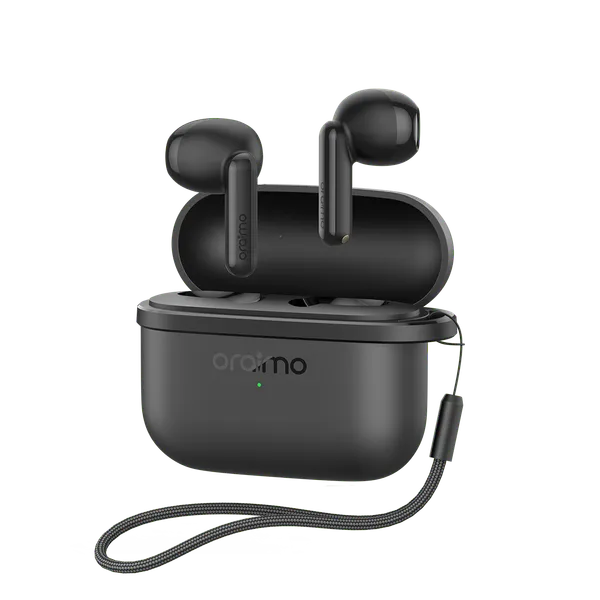 Audifonos True Wireless Oraimo Spacebuds Air, Bluetooth V5.4, 38H Bateria, IPX4, Cancelacion Ruido AI, Carga Type-c, Light Gold.