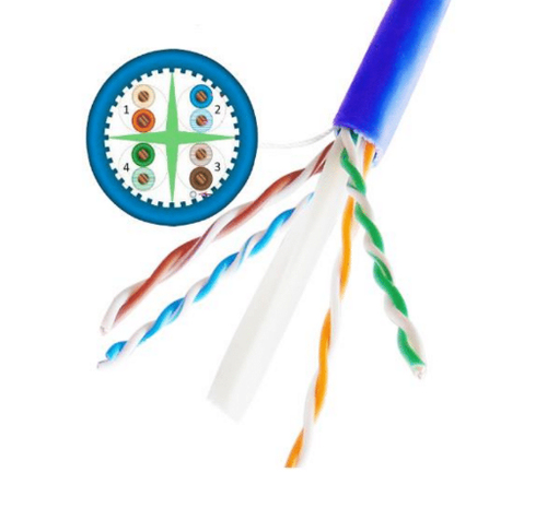 Saxxon OUTPCAT6AAZO - Bobina de Cable UTP Cat6A 100% Cobre/ 305 Metros/ Uso Interior/ Color Azul/ Categora?a 6A/ 4 Pares/ Soporta Estandares: Yd / T1019-2001, Iso / Iec 11801, Ansi / Tia / EIA-568/...