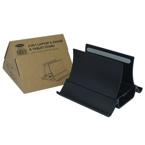 Soporte Ovaltech Ovdesk-lap Soporte para Laptop y Tablet, Negro