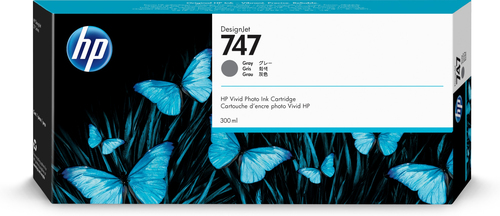Cartucho de Tinta HP Original, Gris, 300 ml, Compatibilidad Designjet Z9