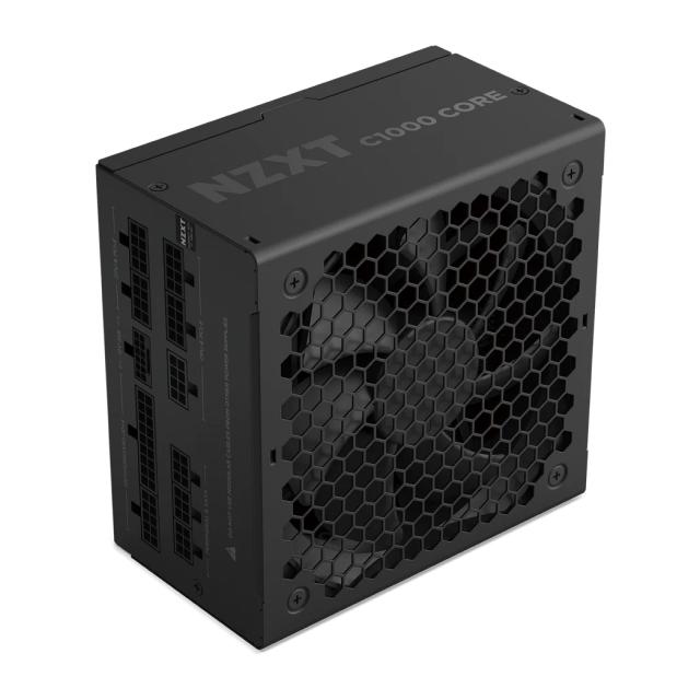 Fuente de Poder Nzxt C1000 Gold Core, ATX 3.1, 1000W, 80+ Gold, Totalmente Modular