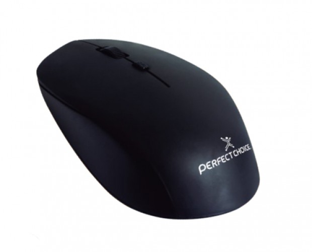 Mouse Perfect Choice Root Advance PC-045137 Inalambrico, 4 Botones, Rf Inalambrico, 10 m, Negro