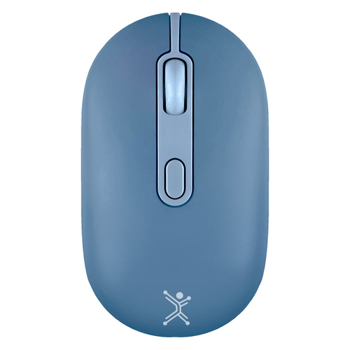 Mouse Perfect Choice PC-045250 óptico, 4 Botones, 1600 dpi, Rf Inalámbrico + Bluetooth, 10 m, Azul