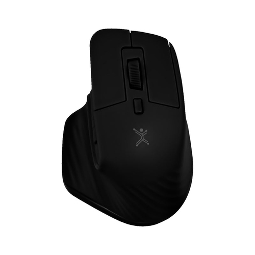 Mouse Perfect Choice Pixie PC-045274, Optico Inalambrico, Bluetooth, 1600 dpi, Recargable, Negro.