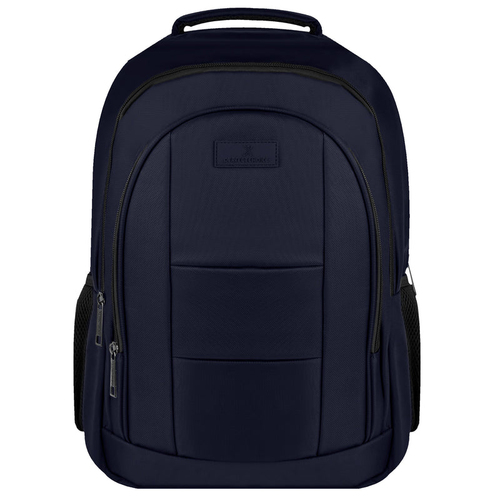 Mochila Perfect Choice PC-084297 Bolsa Lateral, 3 Compartimentos, Tamaño Max de Pantalla 17", Poliéster, Color Azul