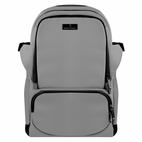Mochila Perfect Choice PC-084532 Tamaño Max de Pantalla 15.6", Poliuretano, Color Gris