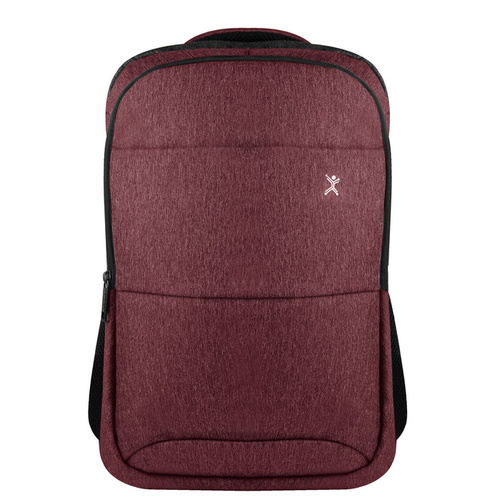 Mochila Perfect Choice PC-084587 Bolsa Delantera, Bolsa Lateral, Hasta 17", Poliéster, Rojo